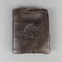 'Lander' Men's Leather Bi Fold Wallet In Chestnut, thumbnail 4 of 12