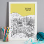 Personalised Brisbane Print, thumbnail 4 of 10