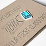 Personalised First Class Stamp Happy Birthday Card, thumbnail 8 of 8