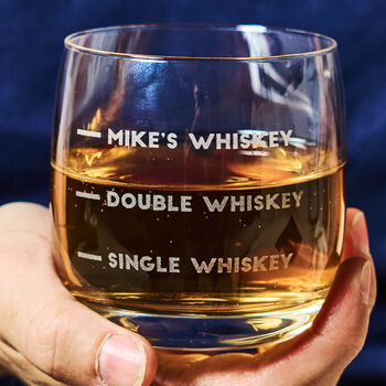 Drinks Measure Personalised Glass, 2 of 4