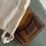 Personalised Genuine Leather Card Holder, thumbnail 4 of 10