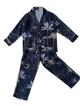 Starry Night Kids Pyjamas Set, 10 of 12