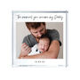 Personalised The Moment You Became My Daddy Glass Token, thumbnail 6 of 7