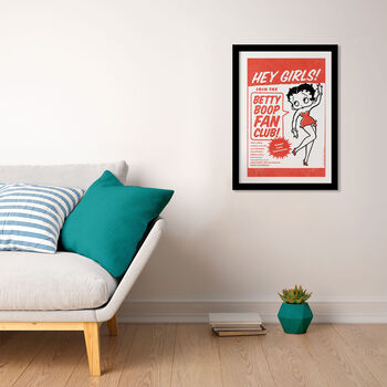 Betty Boop Join The Fan Club Print, 3 of 3