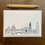 London Landmarks Pressed Luxury Note Cards, thumbnail 8 of 9