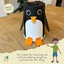 Children's Eco Activity Box: Adorable Adélie Penguins, thumbnail 9 of 12