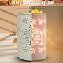 Ceramic White Butterfly Electric Oil Wax Melts Burner, thumbnail 6 of 6