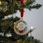 Family Portrait Christmas Bauble, Gift For Families, thumbnail 2 of 10