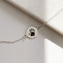 Personalised Dainty Coin Bracelet With Prints, thumbnail 1 of 10