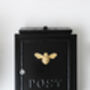 Wall Mounted Post Box With Bee Design, thumbnail 2 of 7