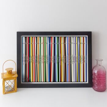 Personalised Record Collection Print By Elevencorners ...