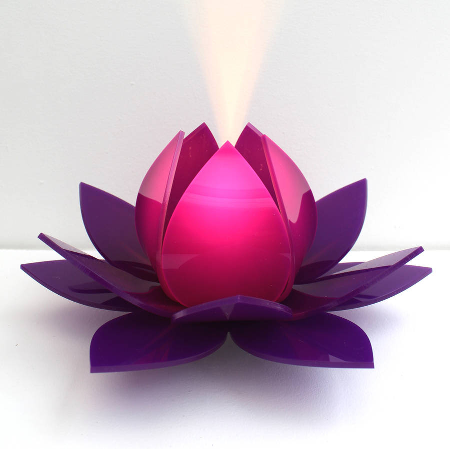 Lotus Flower Table Lamp Bedside By, Lotus Flower Table Touch Lamp