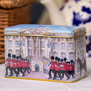 Buckingham Palace And The Kings Calvary 40 Tea Tin, 2 of 6