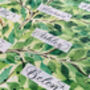 Glorious Green Personalised Family Tree With Up To 22 Names, thumbnail 5 of 8