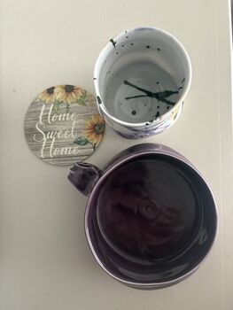 Handmade Ceramic Cup And Saucer, 5 of 5
