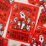 Spooky Ghosts Christmas Cards Pack Of Five Or 10, thumbnail 1 of 3