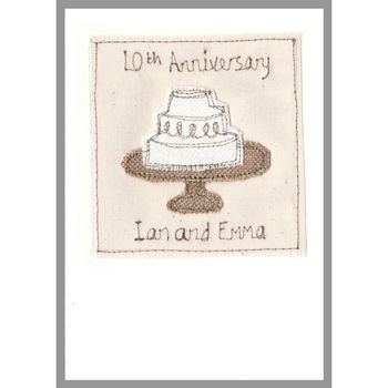 Personalised Wedding Or Wedding Anniversary Card, 9 of 12