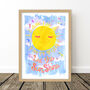 Colourful Kids Sunshine Print, thumbnail 6 of 8