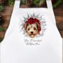Personalised Christmas Biewer Terrier Break Through, thumbnail 4 of 10