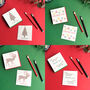 Mini Christmas Thank You Cards, thumbnail 1 of 6
