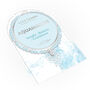 Aquamarine And Silver Beads Healing Crystals Bracelet Gift, thumbnail 1 of 6