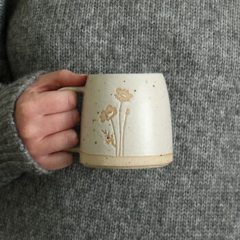 Poppy Flower Ceramic Mug, 2 of 4