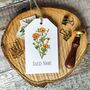Flower Place Card Luggage Tags, thumbnail 5 of 12