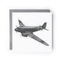 Douglas Dakota Aircraft– Aviation Greeting Card, thumbnail 3 of 6