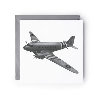 Douglas Dakota Aircraft– Aviation Greeting Card, 3 of 6