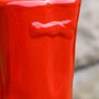 Set Of Two Personalised Poppy Red Welly Boot Planters, thumbnail 6 of 11