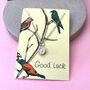 Good Luck Sterling Silver Mini Sunflower Necklace, thumbnail 3 of 10