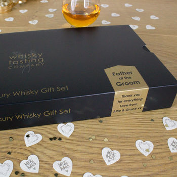 Father Of The Groom Whisky Gift Set, 3 of 5