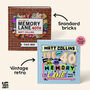 Personalised 40 Th Birthday Book 'Memory Lane', thumbnail 3 of 12