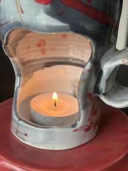 Modern Ceramic Oil/Wax Melt Burner, 2 of 4