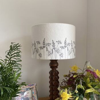 Hedgerow Embroidered Lampshade, 4 of 6