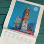 London Illustrated Locations 2024 Calendar, thumbnail 6 of 12