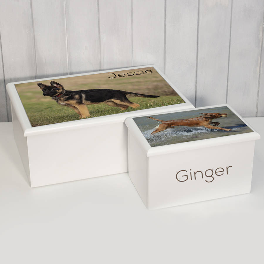 Personalised Pet Keepsake And Memory Box By Keepsakes4u by Picture