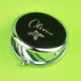 Personalised Christmas Holly Compact Mirror, thumbnail 4 of 7