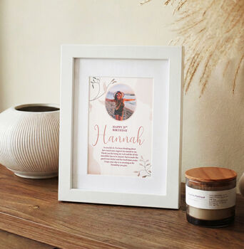 Personalised Photo And Words Print, 8 of 9