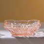 Vintage Art Deco Glass Trinket Dish Light Pink, thumbnail 2 of 3