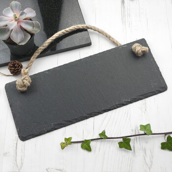 Natural Slate Hanging Sign, 2 of 3