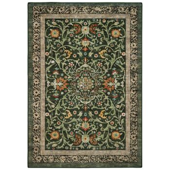 Hug Rug Eco Washable Country Paisley Green, 7 of 11