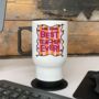 Personalised Stripe Best Teacher Ever Travel Mug, thumbnail 1 of 2