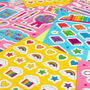 Colourful Rainbow A5 Vinyl Sticker Sheet, thumbnail 6 of 7
