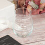 Personalised Prescription Stemless Wine Glass, thumbnail 3 of 8