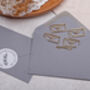 Gold Paper Clips Envelope Shaped, Metal Paperclip For Wedding Or Office Stationery, thumbnail 2 of 2
