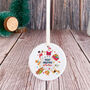Merry Christmas Ornament Personalised Gift For Kids, thumbnail 7 of 7