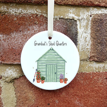 Personalised Garden Shed Quarters Decoration, 2 of 9