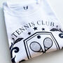 Tennis Club, Unisex, Organic T Shirt, thumbnail 4 of 12
