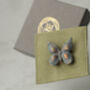 Purple Butterfly Brooch Pin, thumbnail 3 of 7